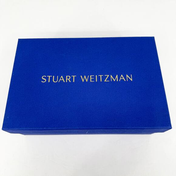 Stuart Women’s Sofia 45 Slide High Heels Size 6 Silver Leather Bow NIB - Picture 14 of 14